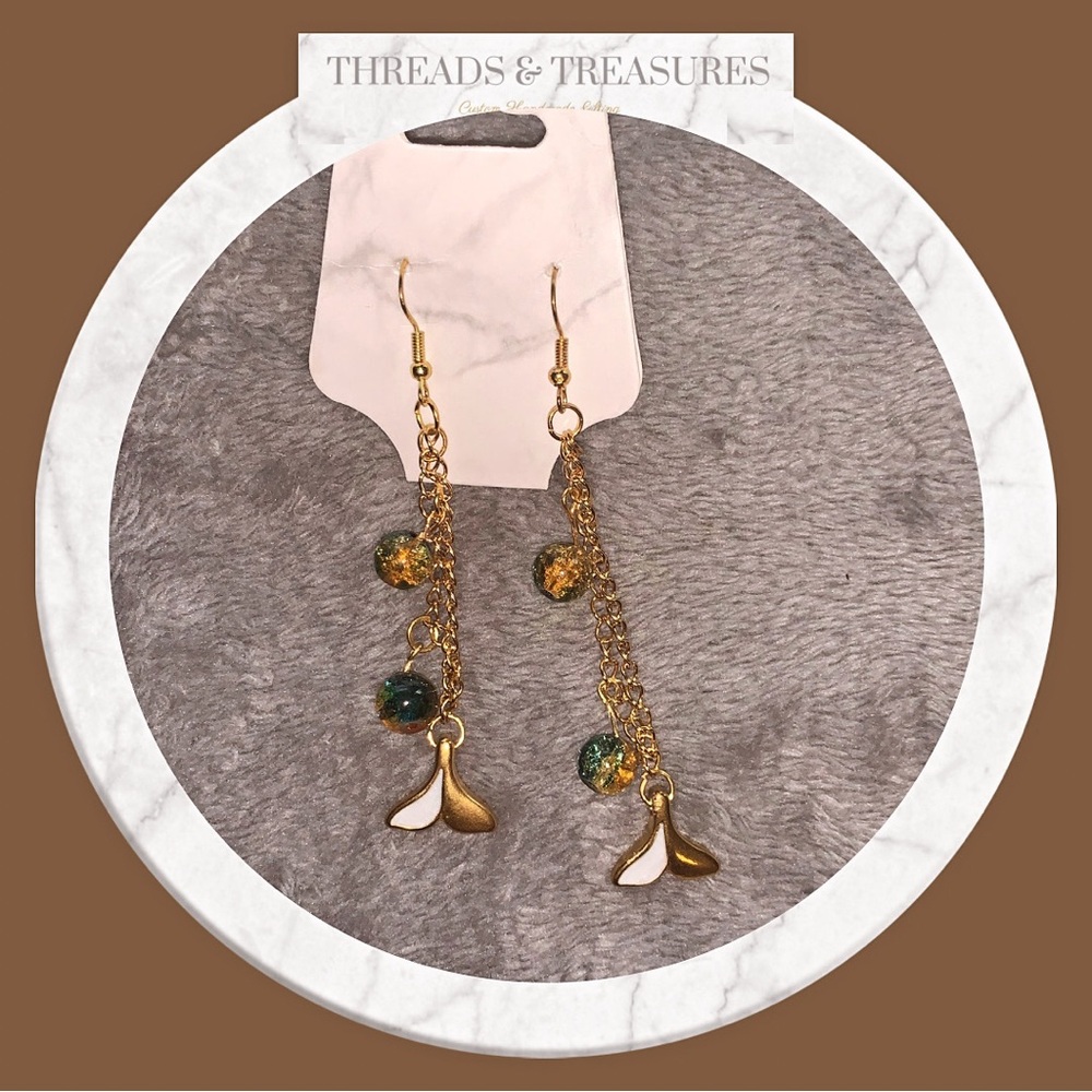 Sea Tail Inspired Earrings